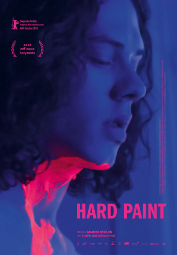 Polski plakat filmu 'Hard Paint'