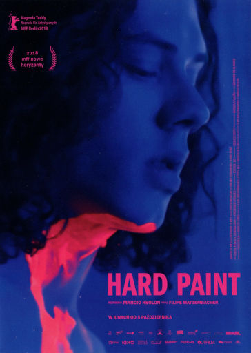 Przód ulotki filmu 'Hard Paint'