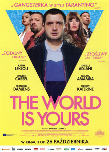 Przód ulotki filmu 'The World Is Yours'