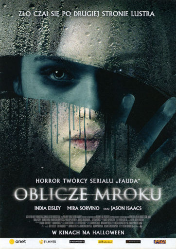 Przód ulotki filmu 'Oblicze Mroku'