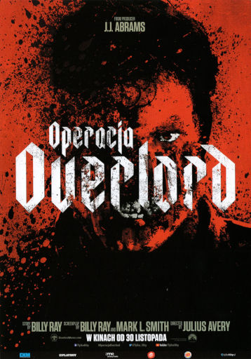 Przód ulotki filmu 'Operacja Overlord'