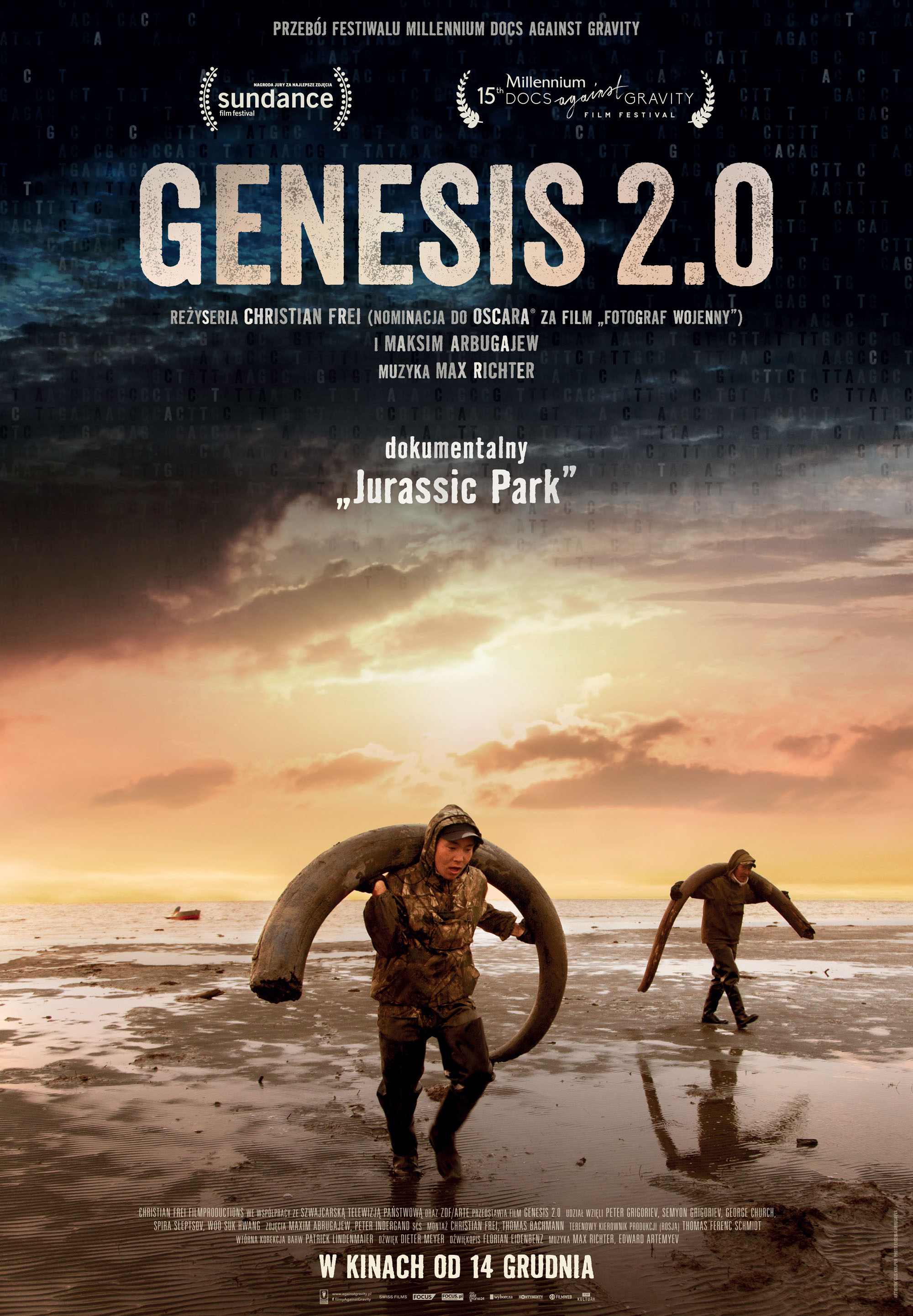 Polski plakat filmu 'Genesis 2.0'