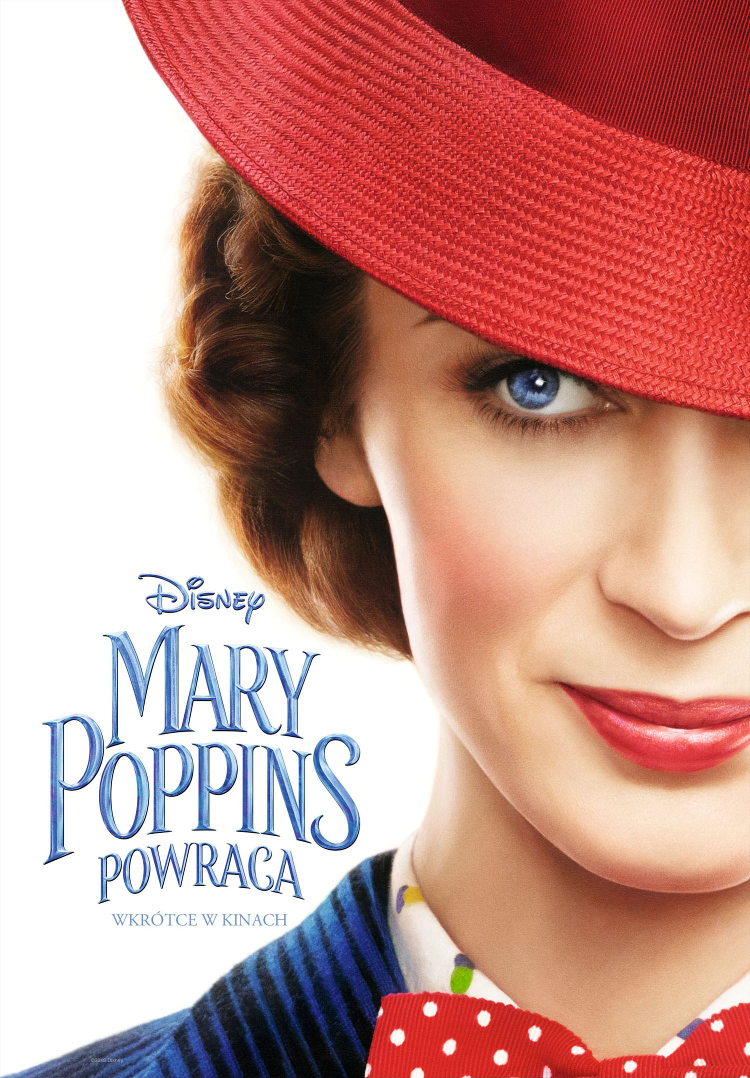 Polski plakat filmu 'Mary Poppins Powraca'