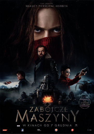 Przód ulotki filmu 'Zabójcze Maszyny'