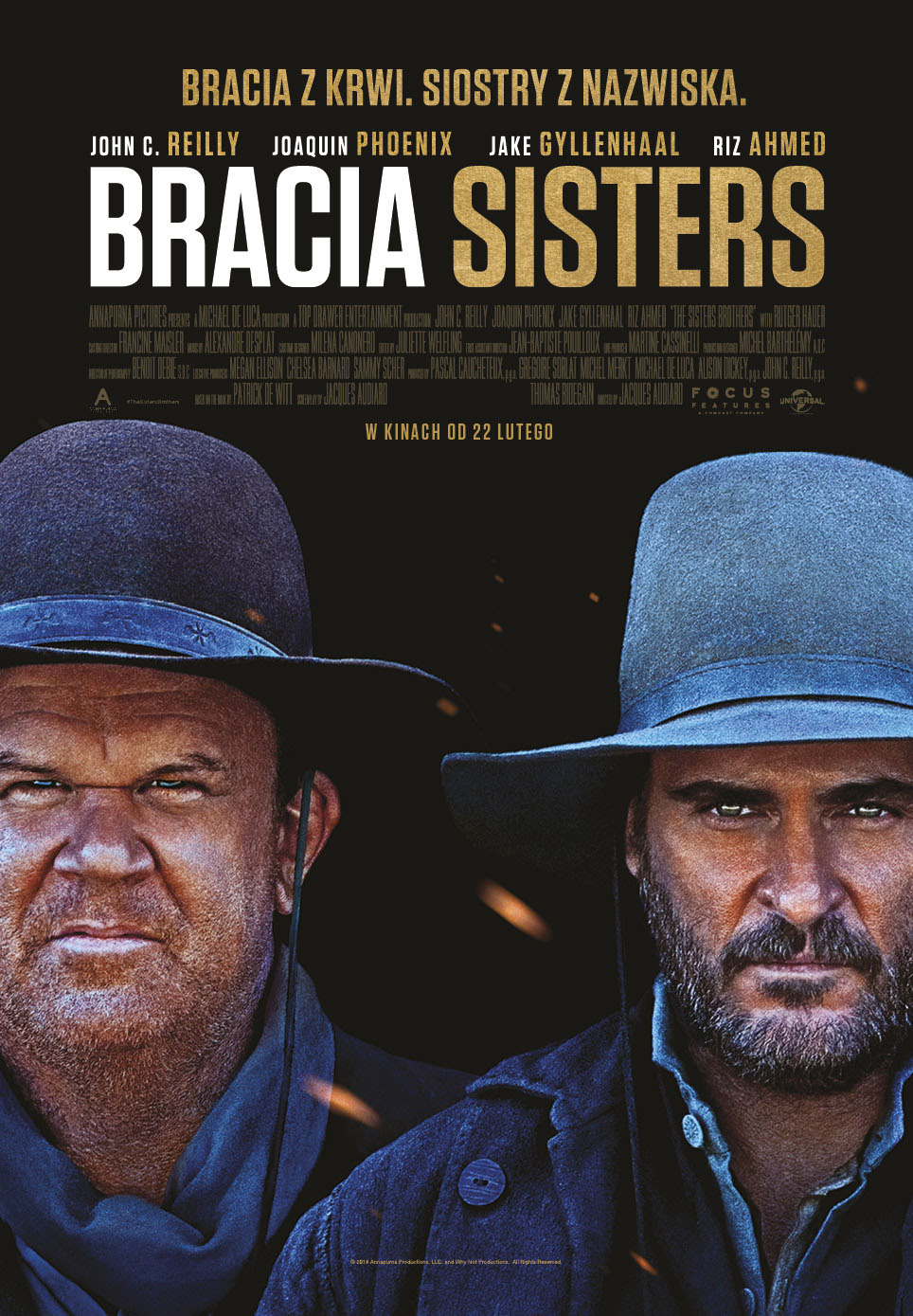 Polski plakat filmu 'Bracia Sisters'