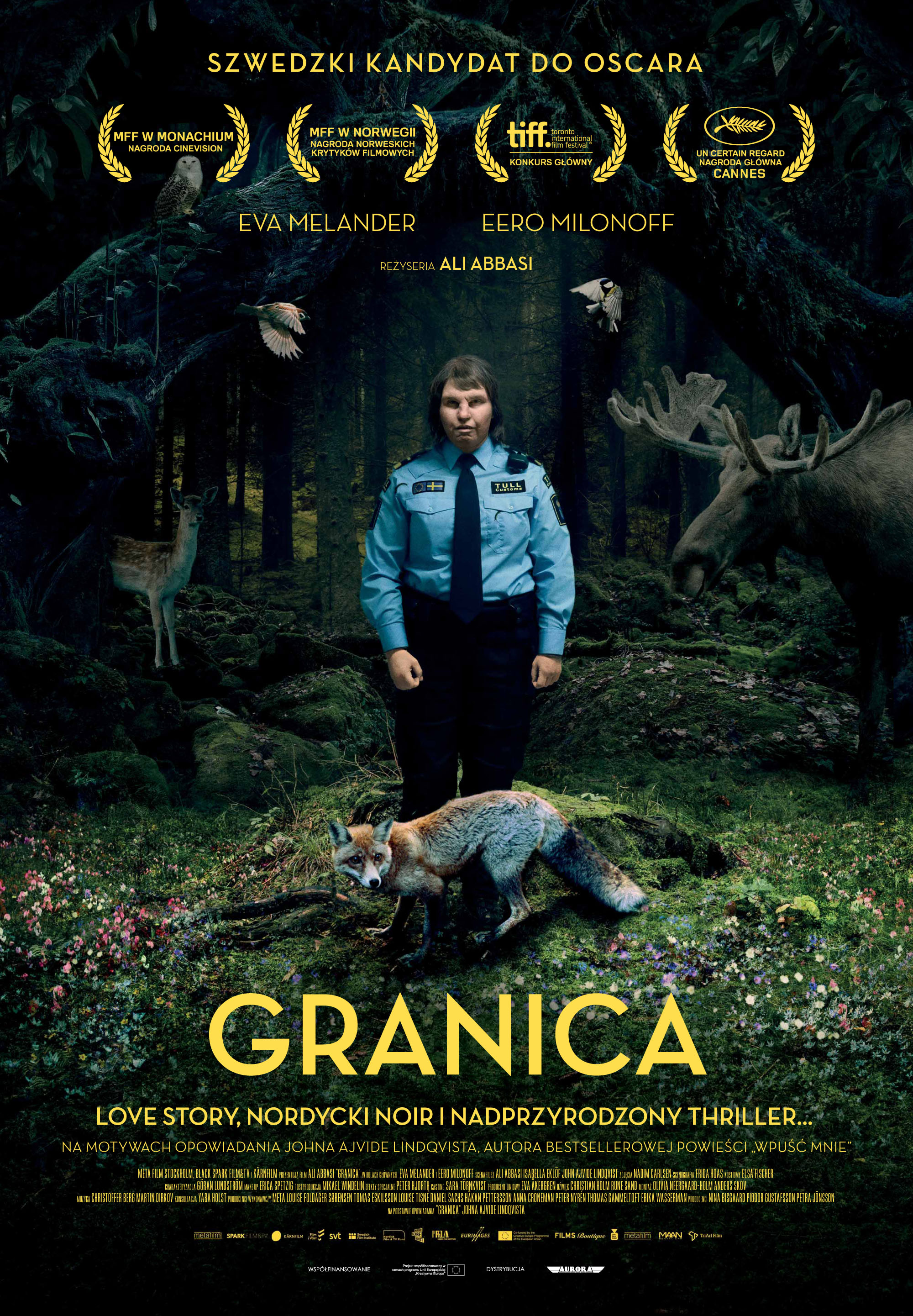 Polski plakat filmu 'Granica'