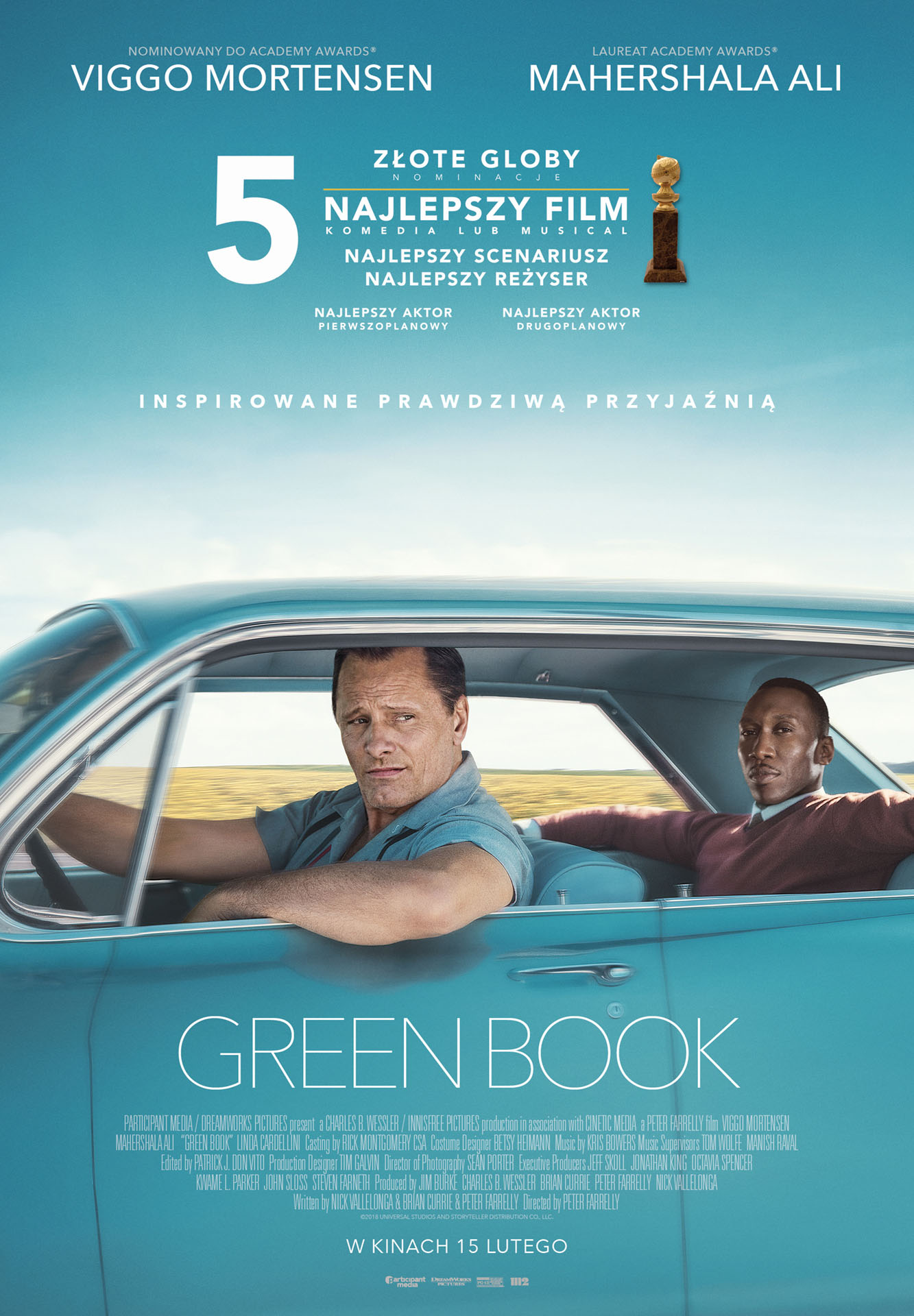 Polski plakat filmu 'Green Book'