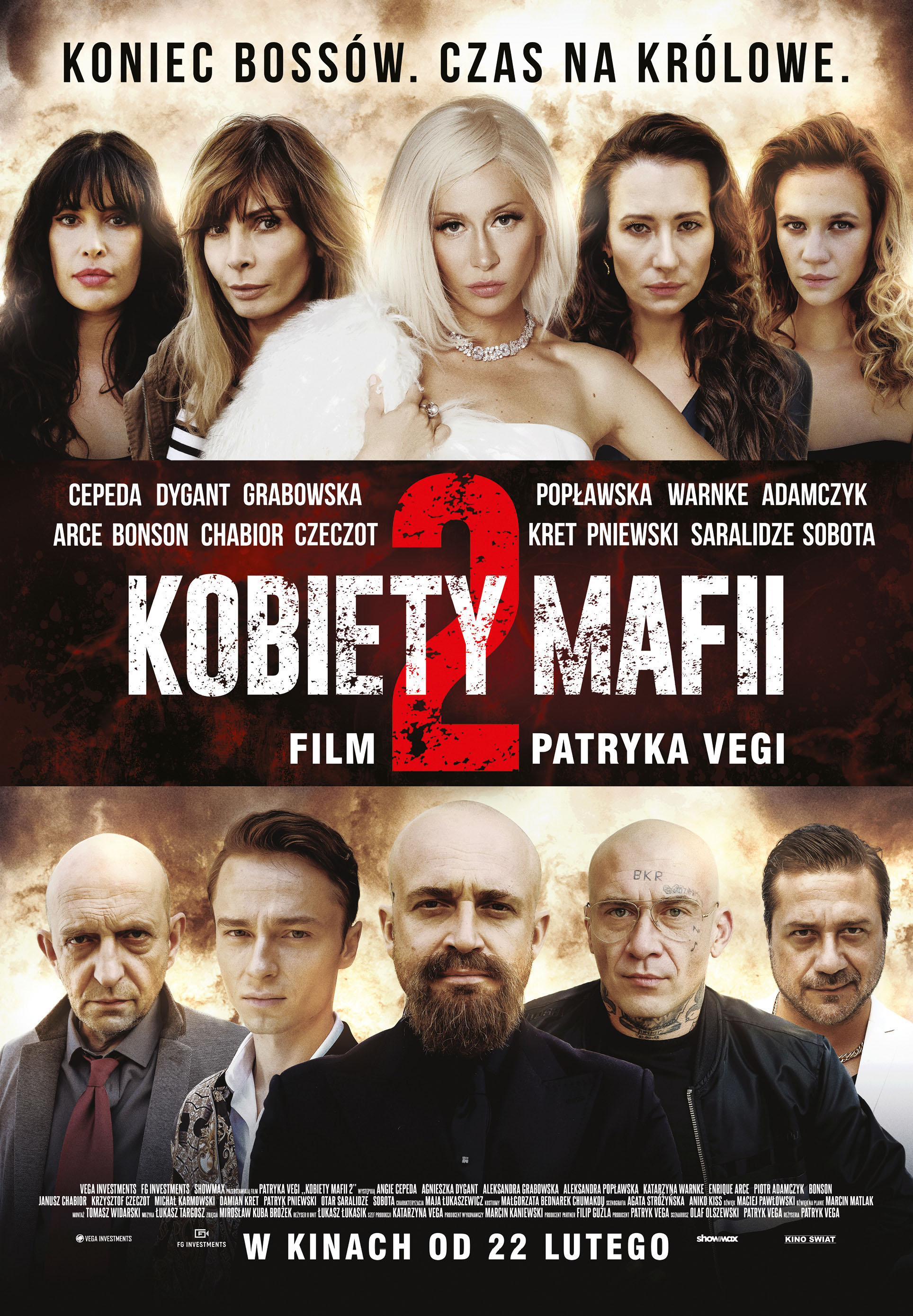 Polski plakat filmu 'Kobiety Mafii 2'