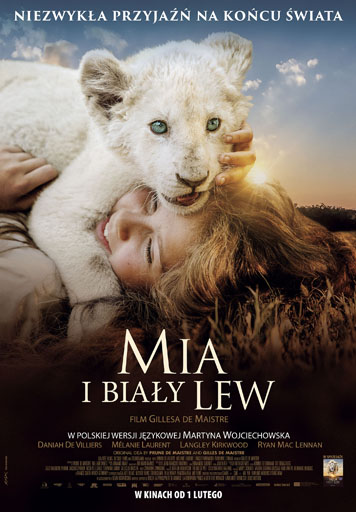 Polski plakat filmu 'Mia i Biały Lew'