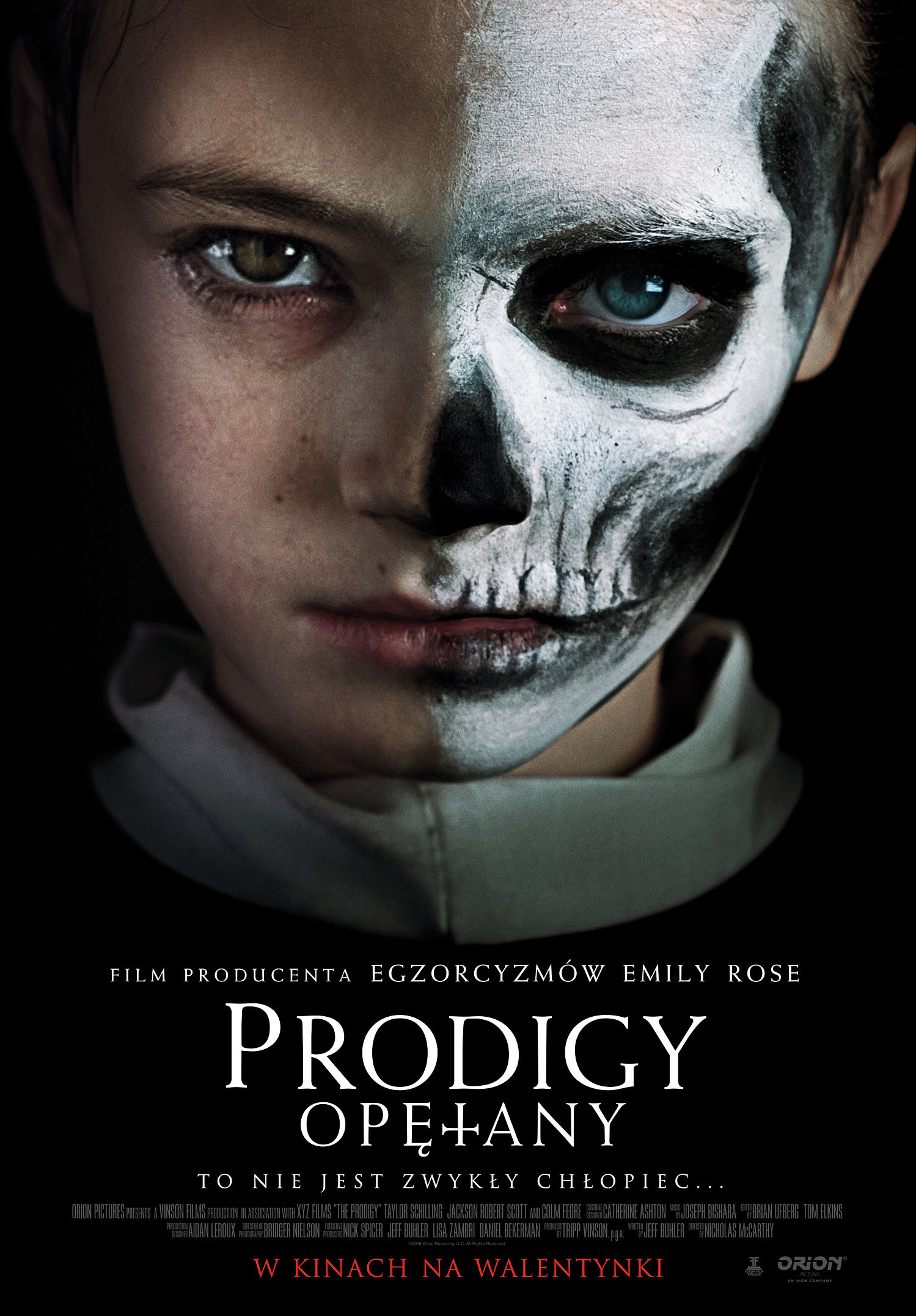 Polski plakat filmu 'Prodigy. Opętany'