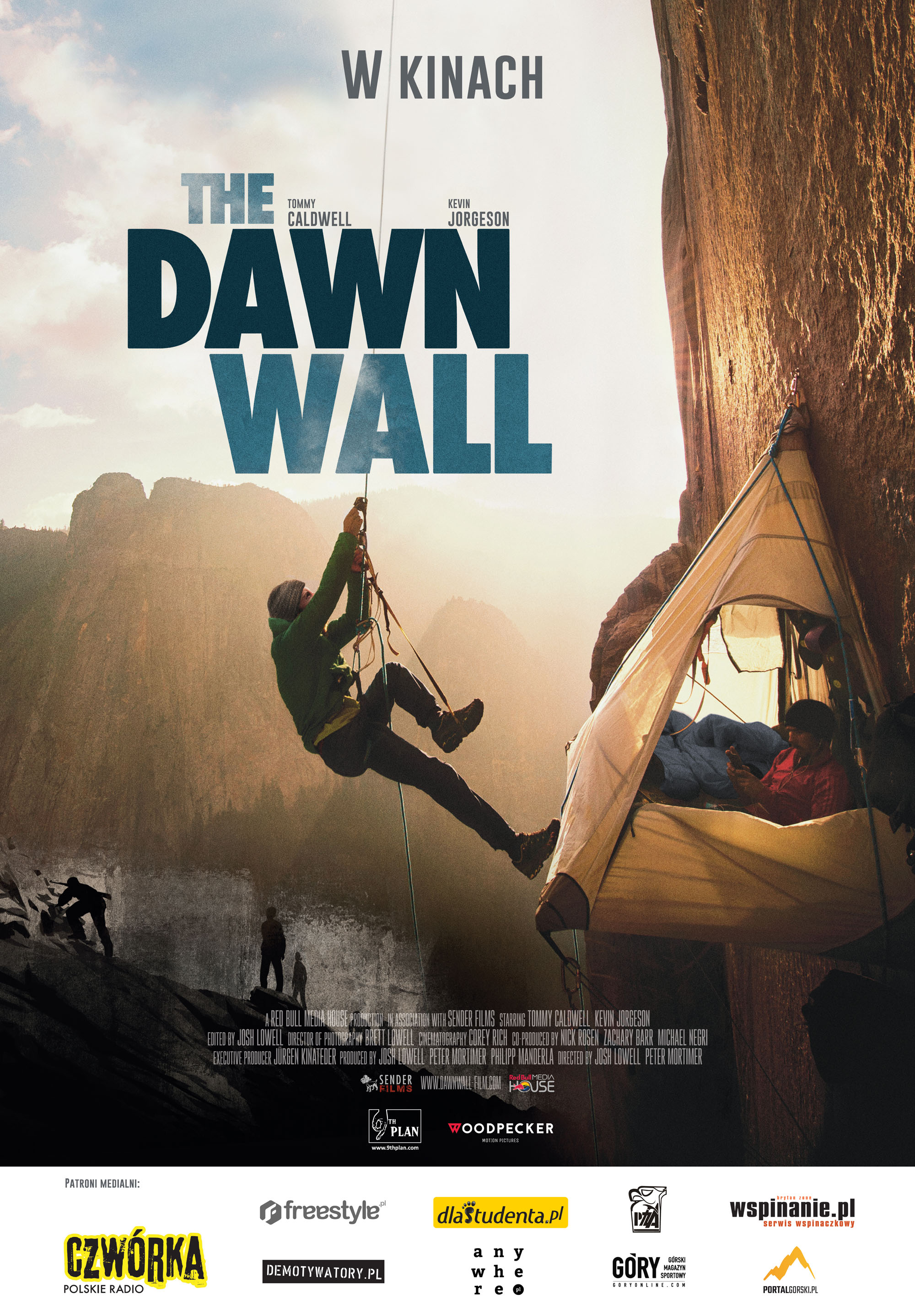 Polski plakat filmu 'The Dawn Wall'