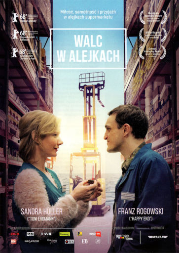 Przód ulotki filmu 'Walc W Alejkach'