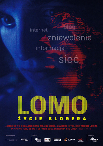 Przód ulotki filmu 'LOMO: Życie Blogera'