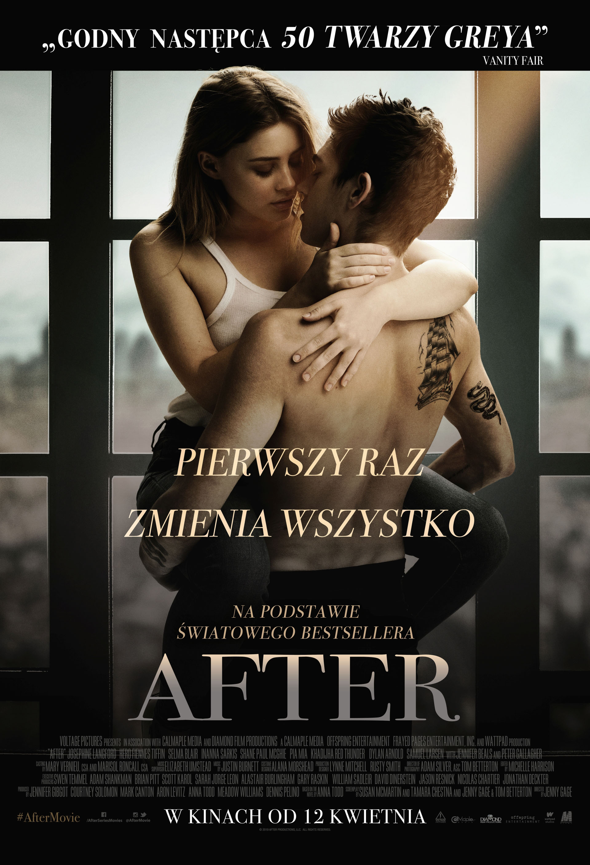 Polski plakat filmu 'After'