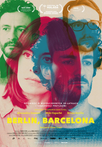 Polski plakat filmu 'Berlin, Barcelona'