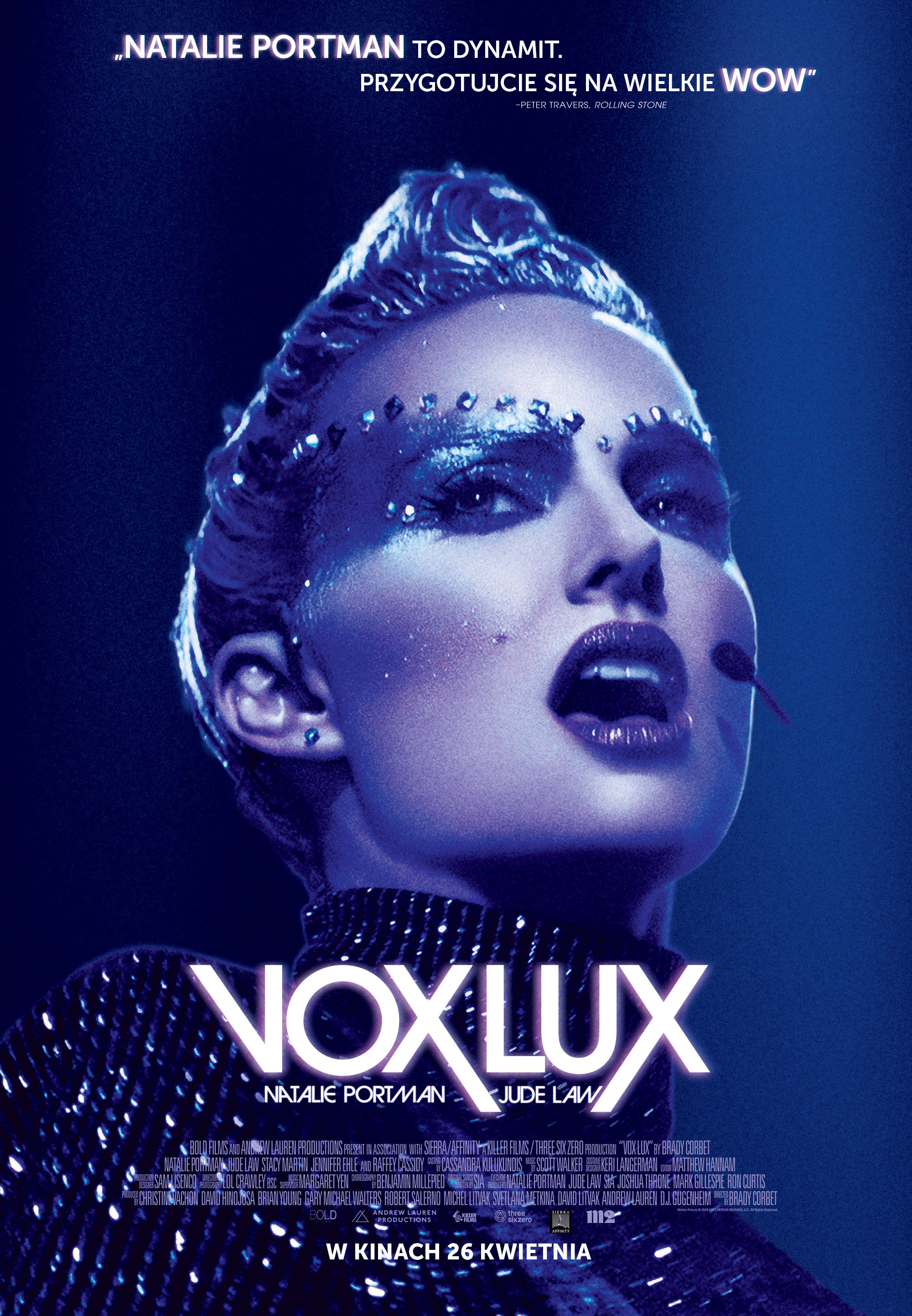 Polski plakat filmu 'Vox Lux'