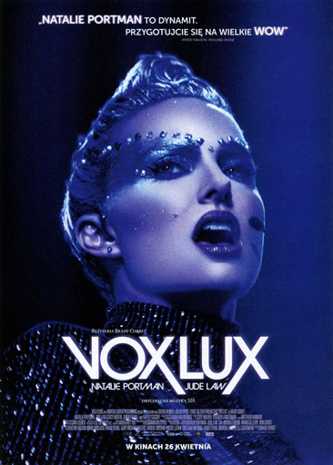 Przód ulotki filmu 'Vox Lux'