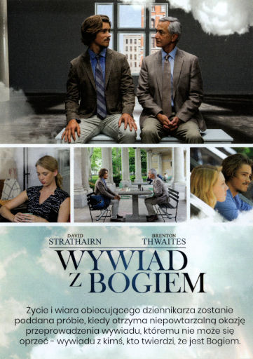 Tył ulotki filmu 'Wywiad Z Bogiem'