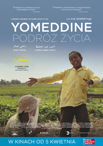 Polski plakat filmu 'Yomeddine. Podróż Życia'