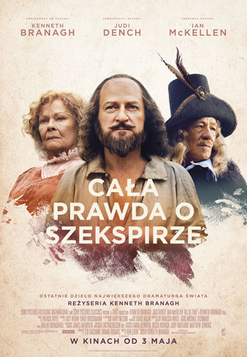 Polski plakat filmu 'Cała Prawda O Szekspirze'