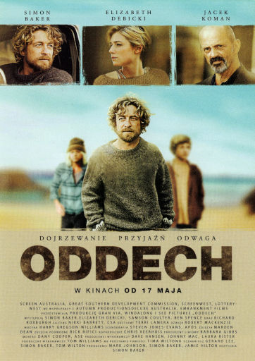 Przód ulotki filmu 'Oddech'