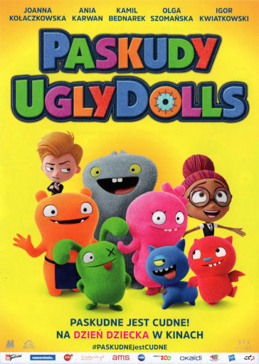 Przód ulotki filmu 'Paskudy. UglyDolls'