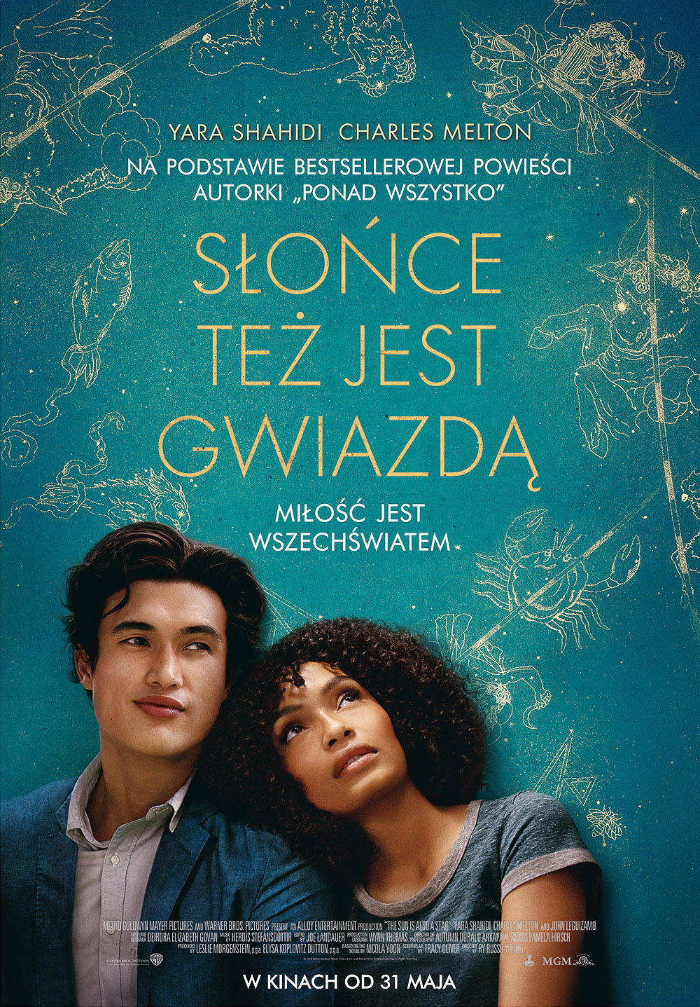 Polski plakat filmu 'Słońce Też Jest Gwiazdą'