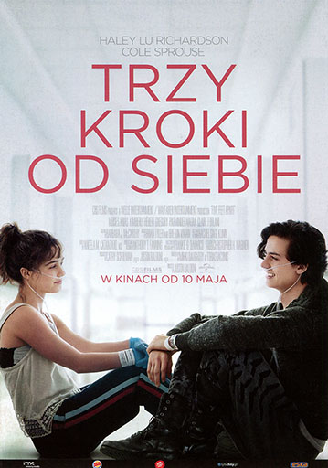 Przód ulotki filmu 'Trzy Kroki Od Siebie'