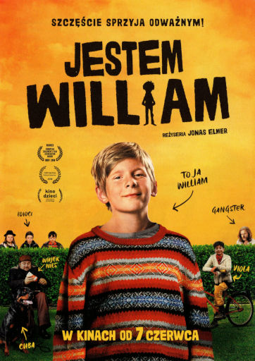 Przód ulotki filmu 'Jestem William'