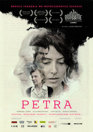 Przód ulotki filmu 'Petra'