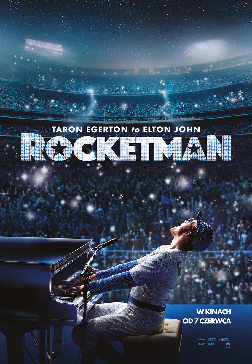 Polski plakat filmu 'Rocketman'