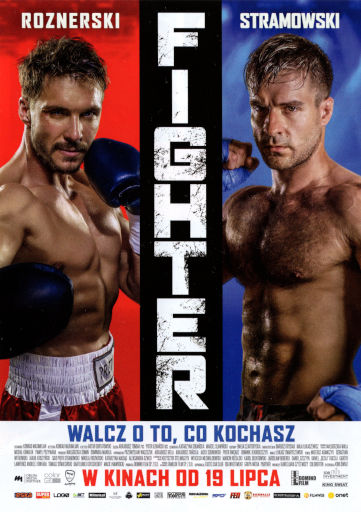 Przód ulotki filmu 'Fighter'