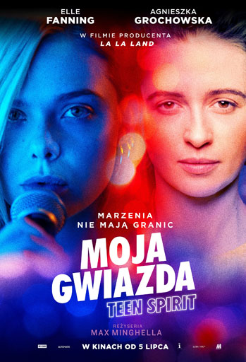 Polski plakat filmu 'Moja Gwiazda: Teen Spirit'