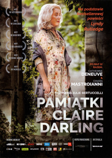 Przód ulotki filmu 'Pamiątki Claire Darling'