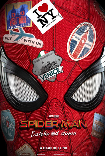 Polski plakat filmu 'Spider-Man: Daleko Od Domu'