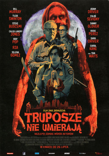 Przód ulotki filmu 'Truposze Nie Umierają'