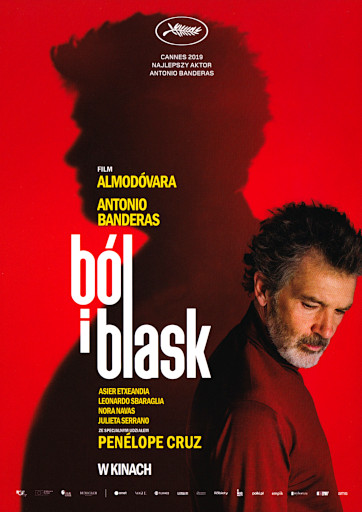 Przód ulotki filmu 'Ból i Blask'