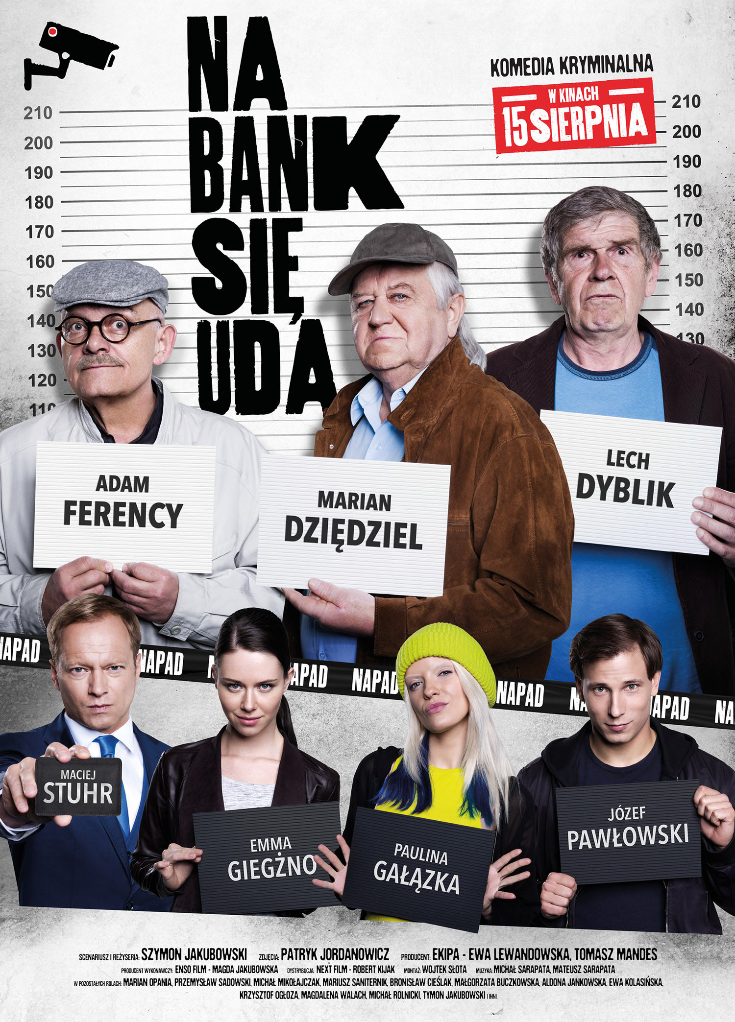 Polski plakat filmu 'Na Bank Się Uda'