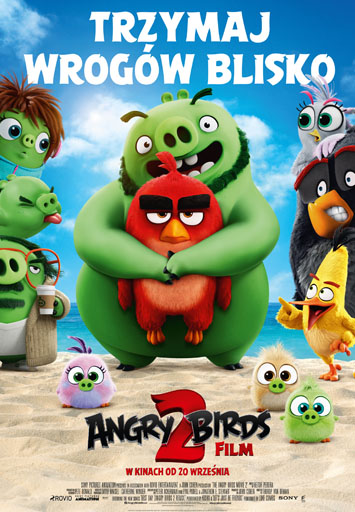 Polski plakat filmu 'Angry Birds Film 2'