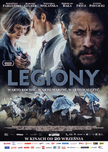 Przód ulotki filmu 'Legiony'