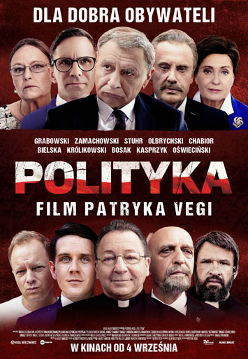 Polski plakat filmu 'Polityka'