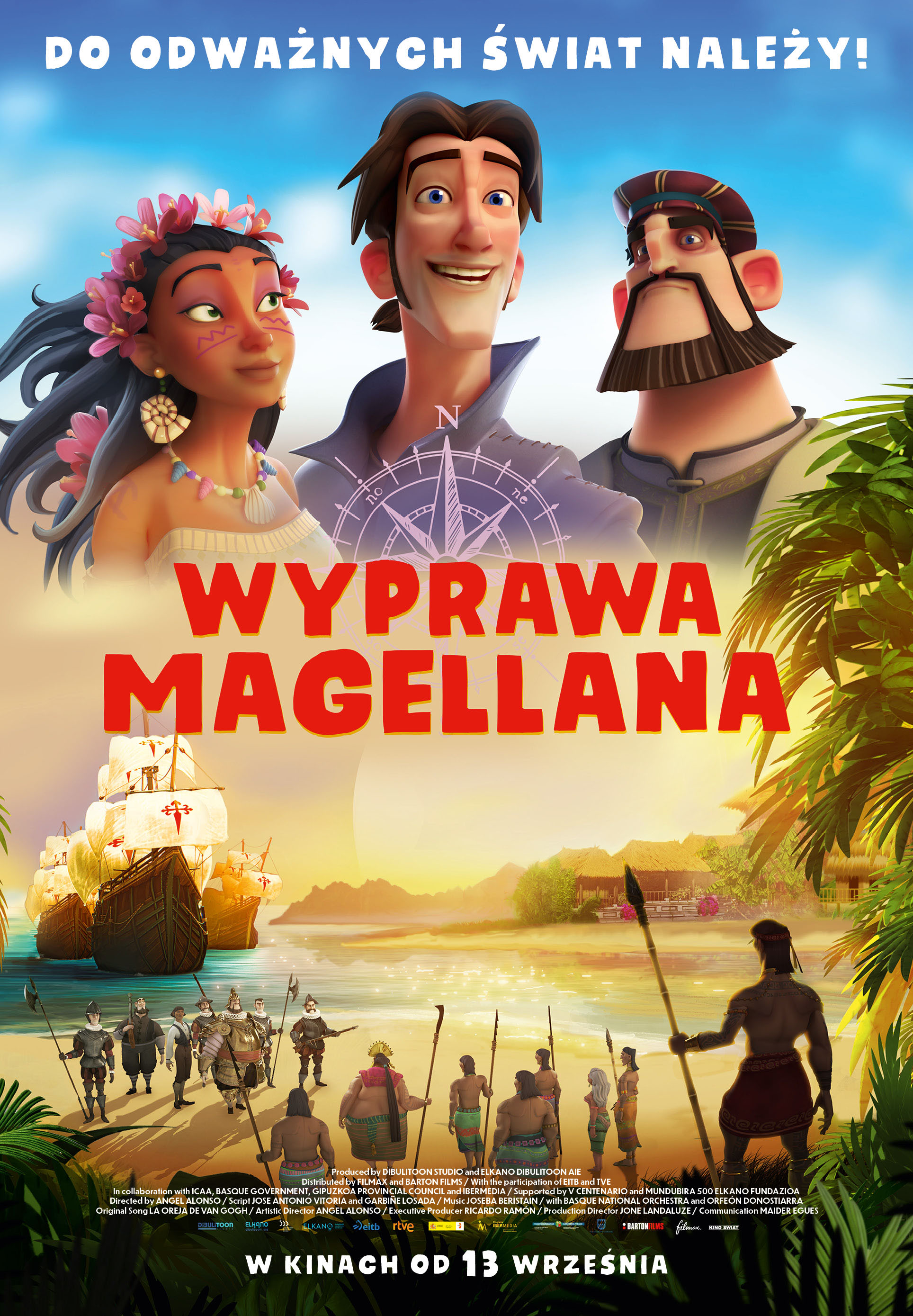 Polski plakat filmu 'Wyprawa Magellana'