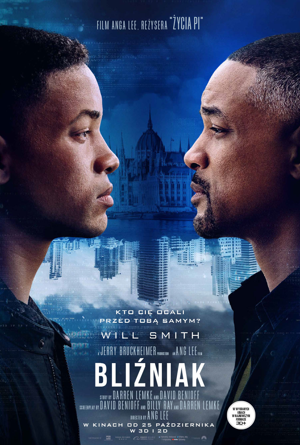 Polski plakat filmu 'Bliźniak'