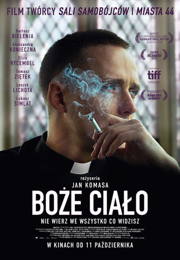 Polski plakat filmu 'Boże Ciało'