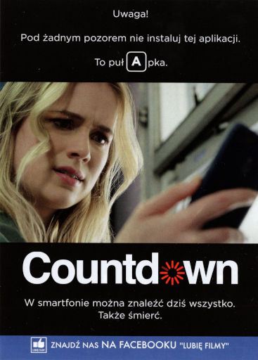 Tył ulotki filmu 'Countdown'