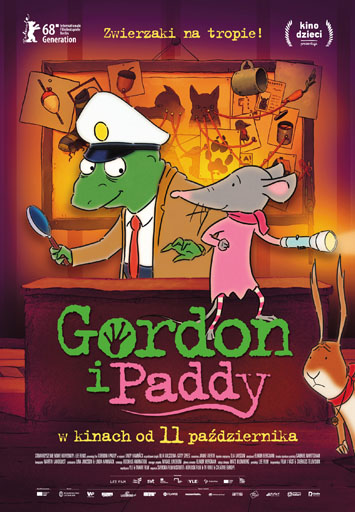 Polski plakat filmu 'Gordon i Paddy'