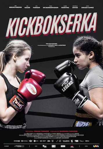 Polski plakat filmu 'Kickbokserka'