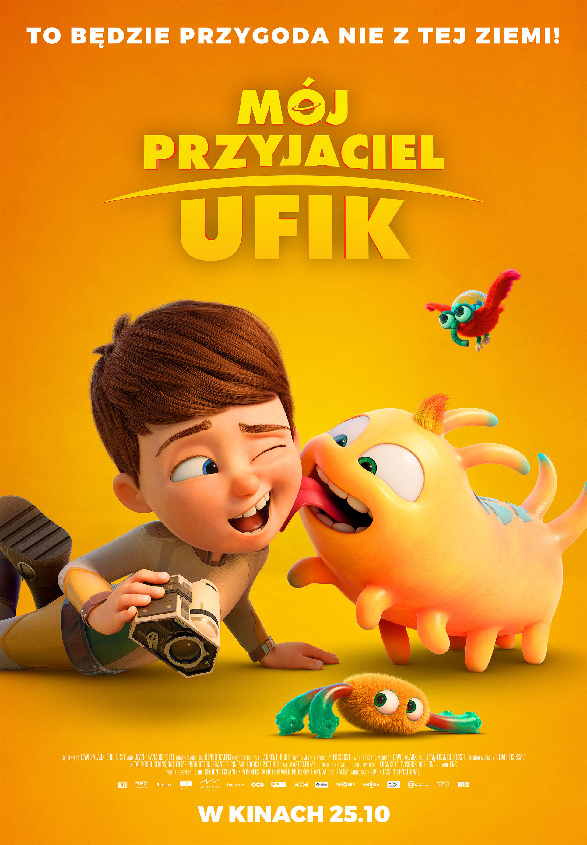 Polski plakat filmu 'Mój Przyjaciel Ufik'