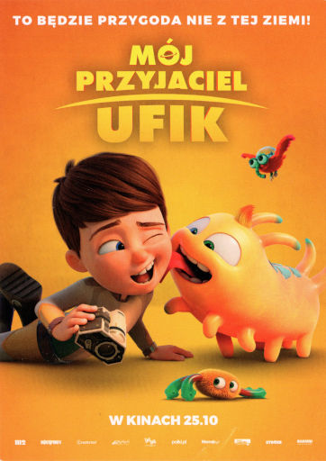 Przód ulotki filmu 'Mój Przyjaciel Ufik'