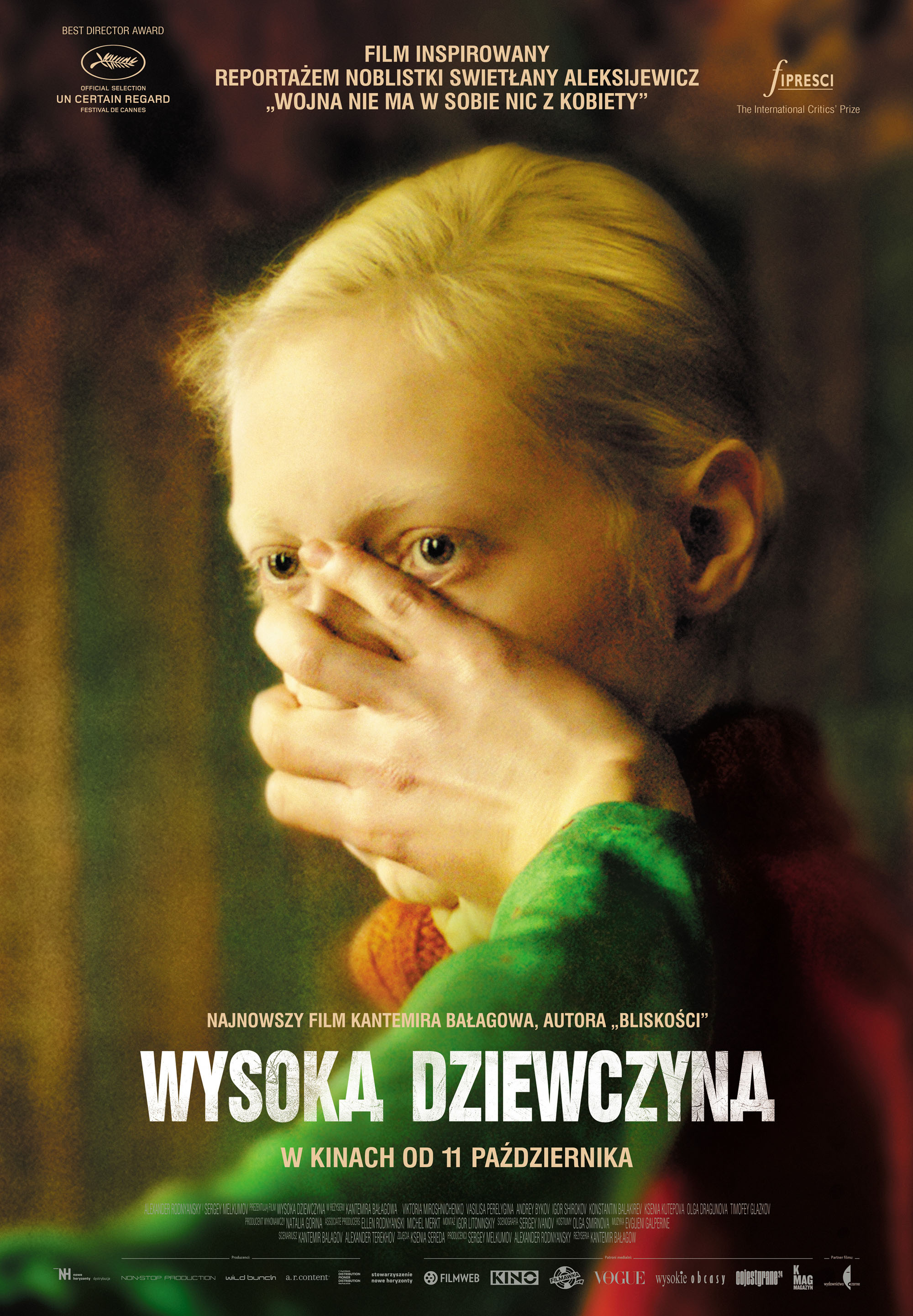 Polski plakat filmu 'Wysoka Dziewczyna'